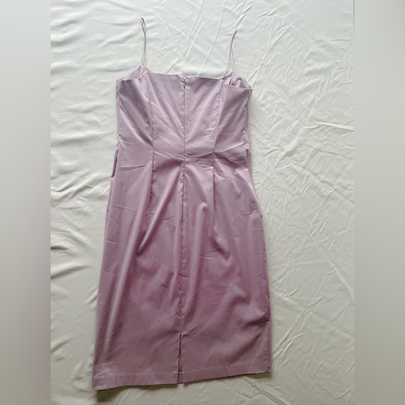 Ellen Tracy Lilac Cocktail Dress - Picture 7 of 7